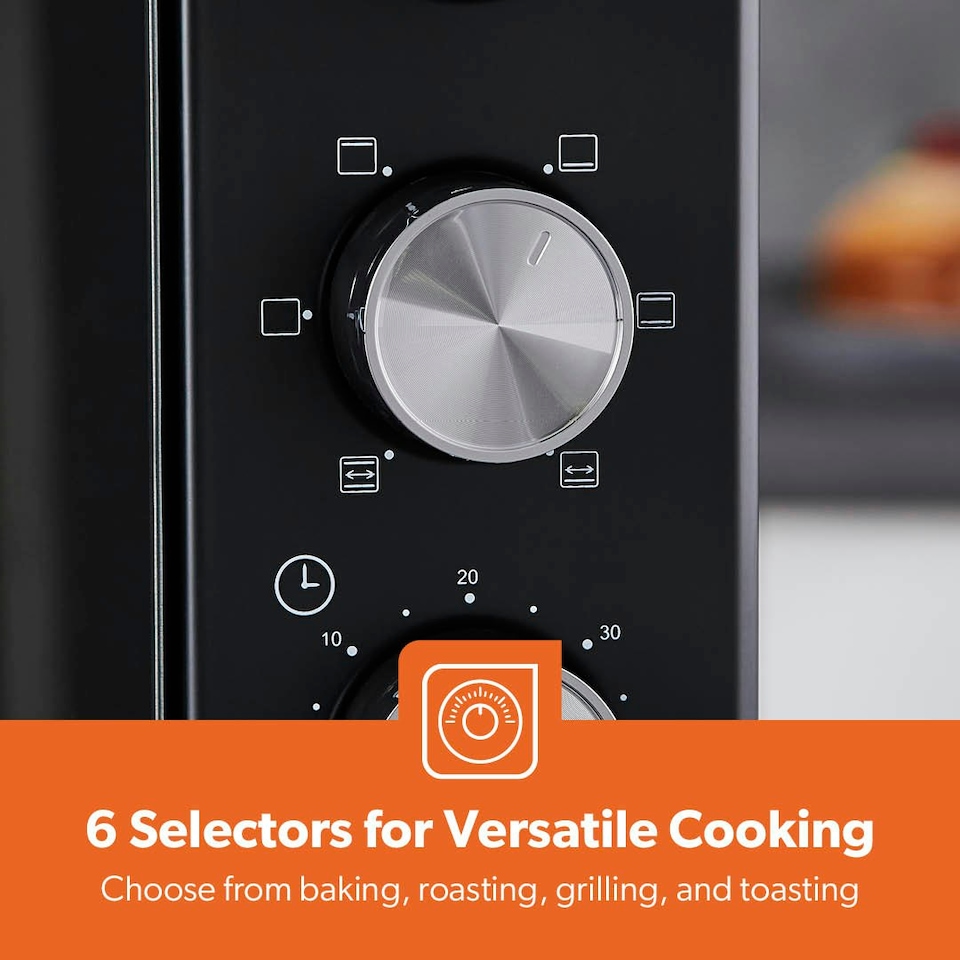 image 1 of GEEPAS 30L Mini Oven and Grill, 1600W