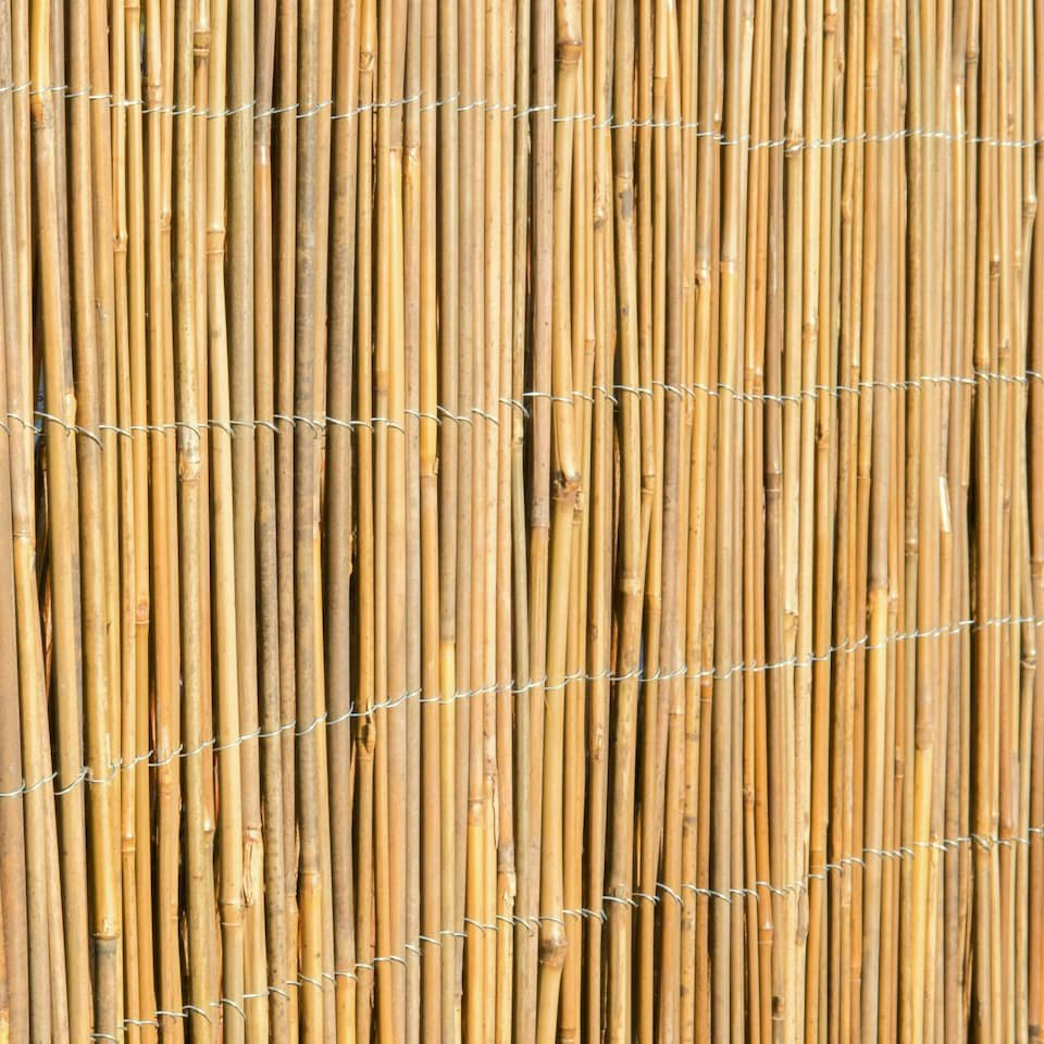 image 1 of Bamboo Cane Screening Roll Natural Fencing 3m x 1.5m