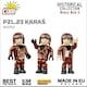 image 3 of PZL.23 Karas brick plane model - COBI 5751- 586 bricks