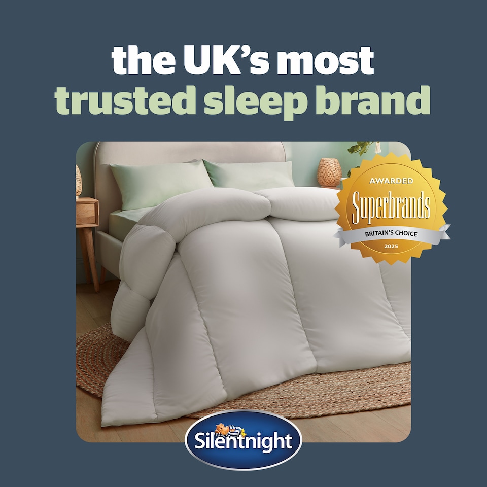 image 1 of Silentnight Anti Allergy Duvet - 10.5 Tog | White | SuperKing