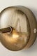 image 5 of ValueLights Gemini Antique Brass Twin Picture Wall Light & Bulb | Gold