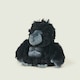 image 3 of Warmies Plush Gorilla LARGE