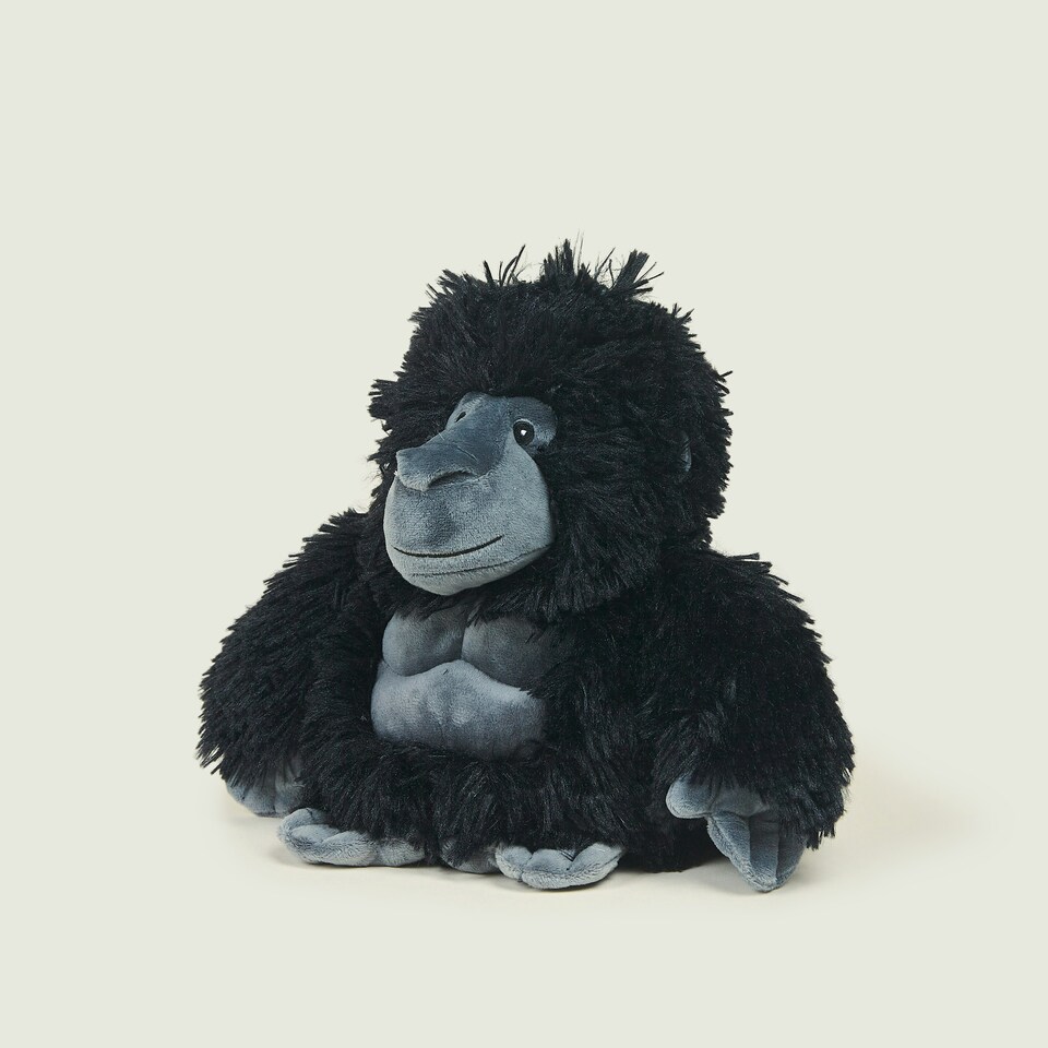 image 1 of Warmies Plush Gorilla LARGE