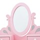 image 5 of Teamson Kids Little Princess Rapunzel Vanity Playset, Pink/Grey