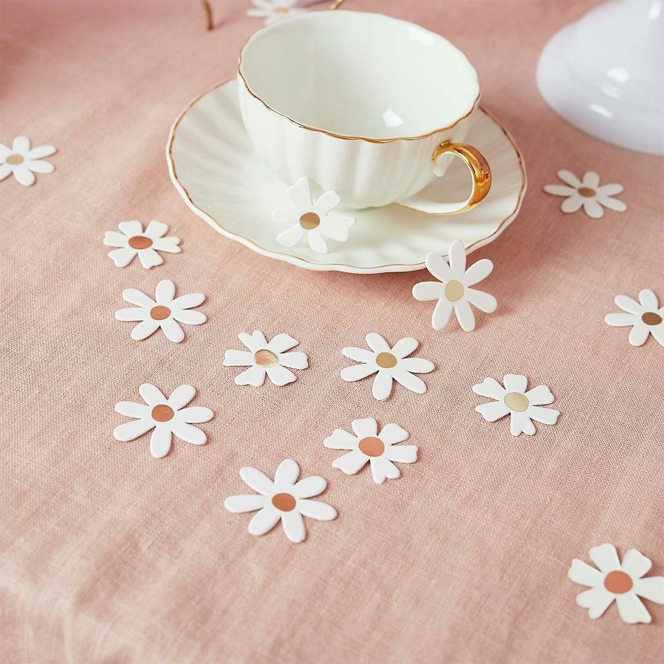 image 1 of Daisy Gold Foiled Table Scatter 10g
