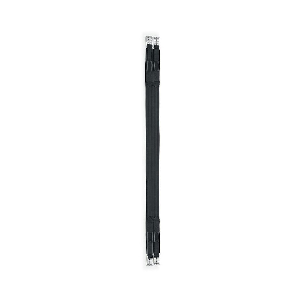 image 1 of Shires Burghley Elastic Horse Girth - Black - 48in