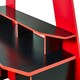 image 8 of Mahogany Gaming Highsleeper - Black and Red -  Single (90cm)