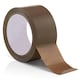 image 2 of Straame Pack of 6 Heavy-Duty Brown Packaging Tape, Strong Adhesive, (48mm x 66m)