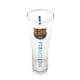 image 1 of FC Barcelona Official Tall Beer Glass - Burgundy/Blue - One Size