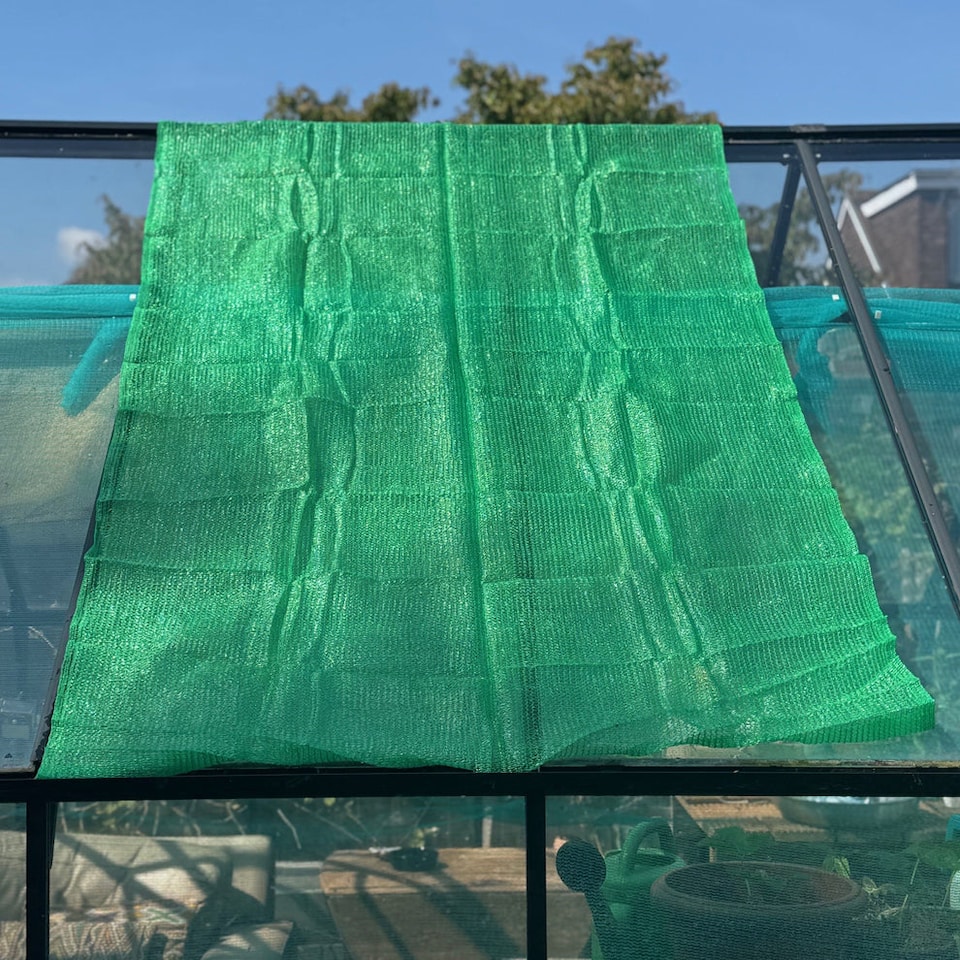 image 1 of Greenhouse Sun Shade & Privacy Screen Net (2.5m x 1.2m)