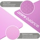 image 3 of TPE Yoga Mat with Strap (6mm Thick) - Pink
