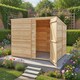 image 4 of Super Value Overlap Pent Shed 8x6 SD