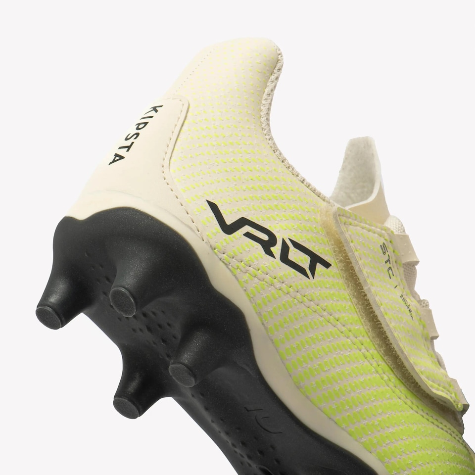 image 1 of Decathlon Kids' Rip-Tab Football Boots Viralto I FG JR Easy