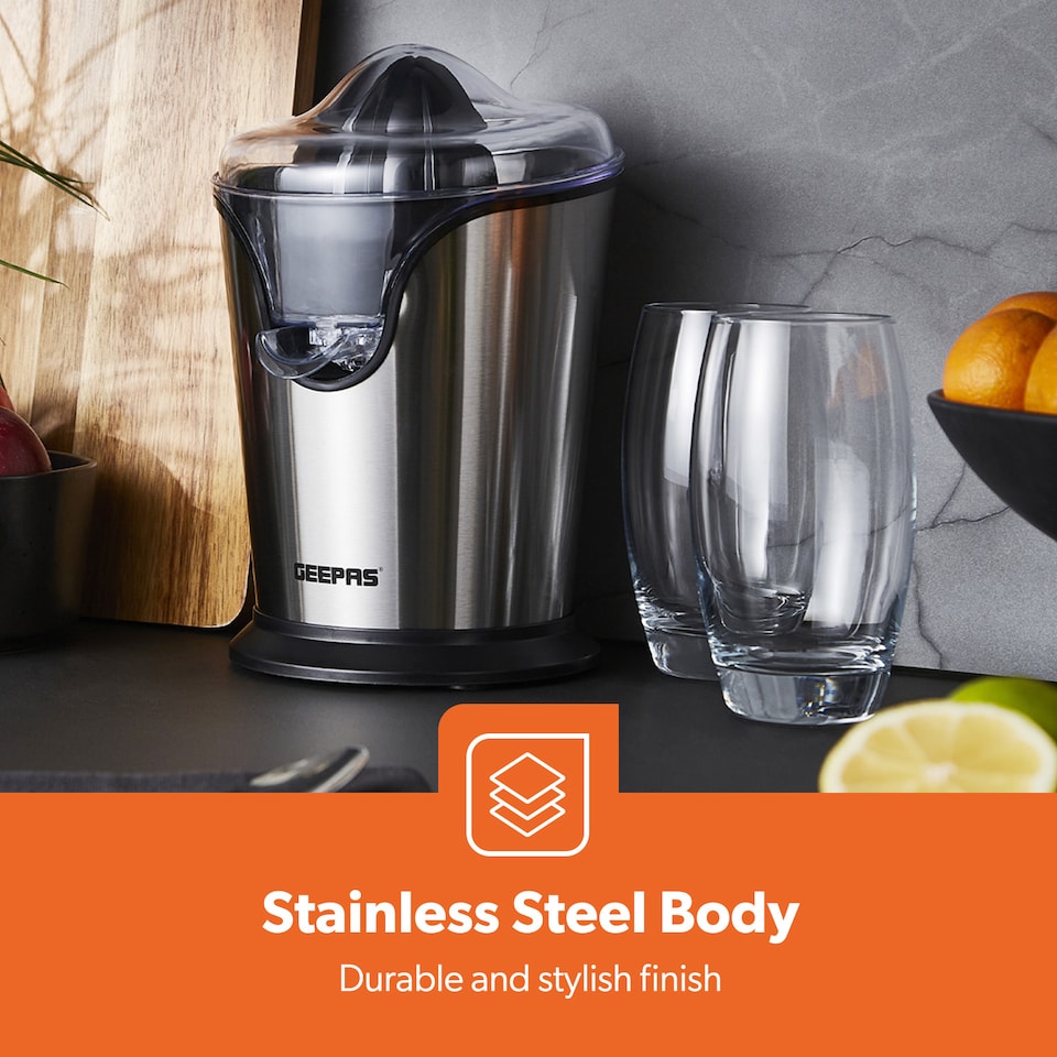image 1 of GEEPAS 100W Citrus Juicer Electric Orange Juicer