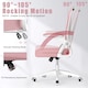 image 3 of Rattantree Ergonomic Office Chair with Flip Up Armrests & Lumbar Support