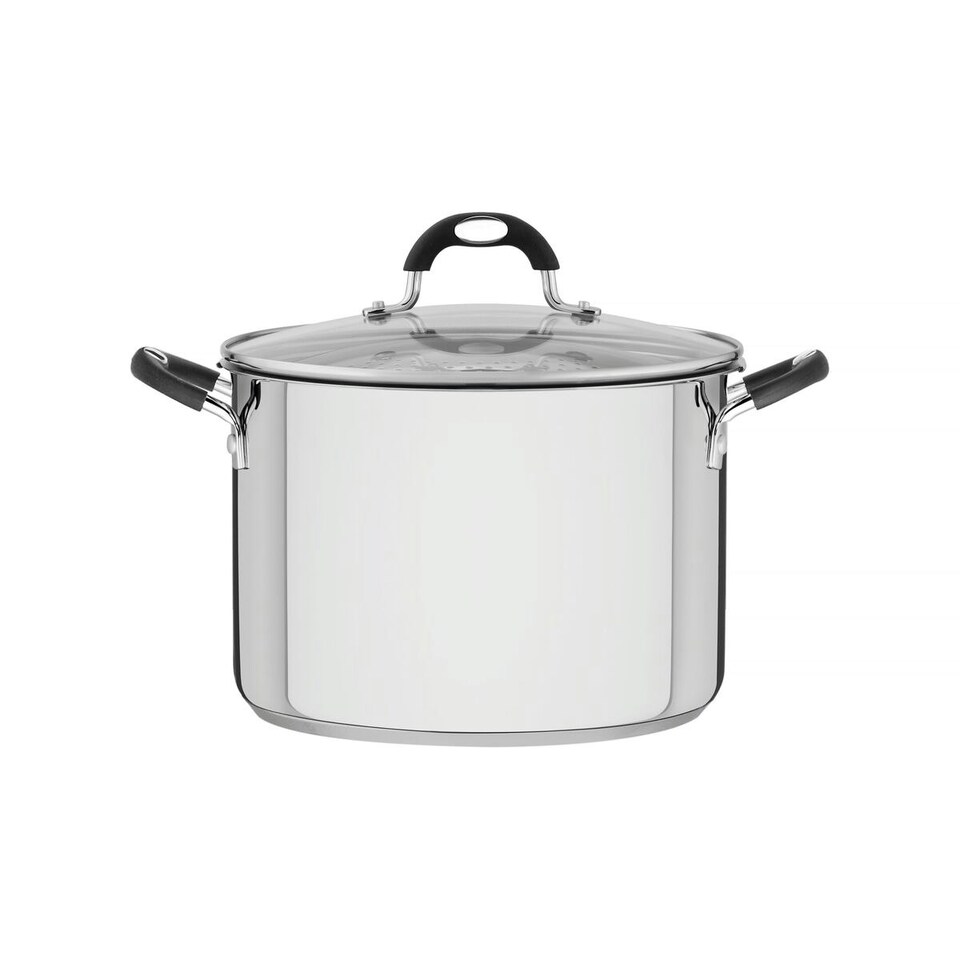 image 1 of Tramontina Stainless Steel Pasta Stock Pot 24cm (7.8l)