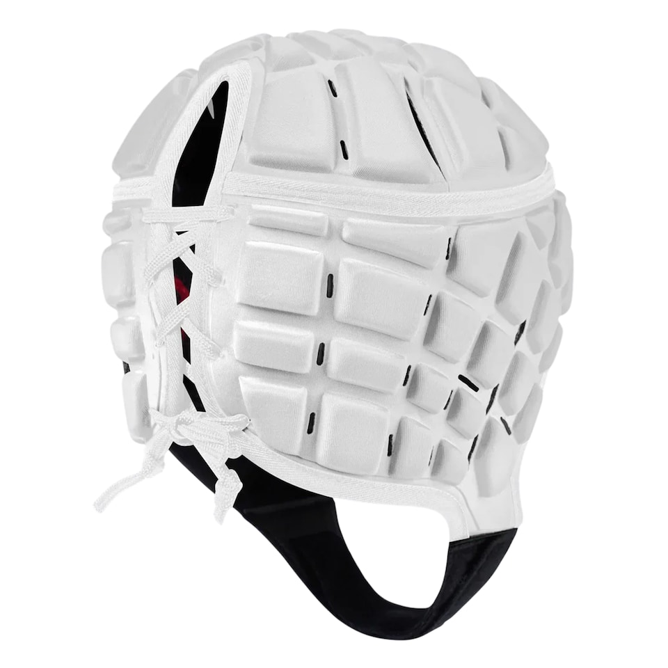 image 1 of Canterbury Childrens/Kids Raze Rugby Headguard | White | Bright White/Deep Mint | XXS | 1