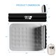 image 2 of Get Fit Air Bed With Built In Electric Pump - Premium King Airbed - Quick Blow Up Bed With Headboard & Free Inflatable Pillow | Black | Black / Grey | 1