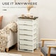 image 4 of HOMCOM Chest of Drawers, 6 Drawer Unit Storage Chest Bedroom