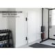 image 4 of Modern Fitness 6ft Olympic Barbell 12kg 1.8m Space-Saving Steel Weightlifting Bar with Spring Collars 28mm Professional Grip