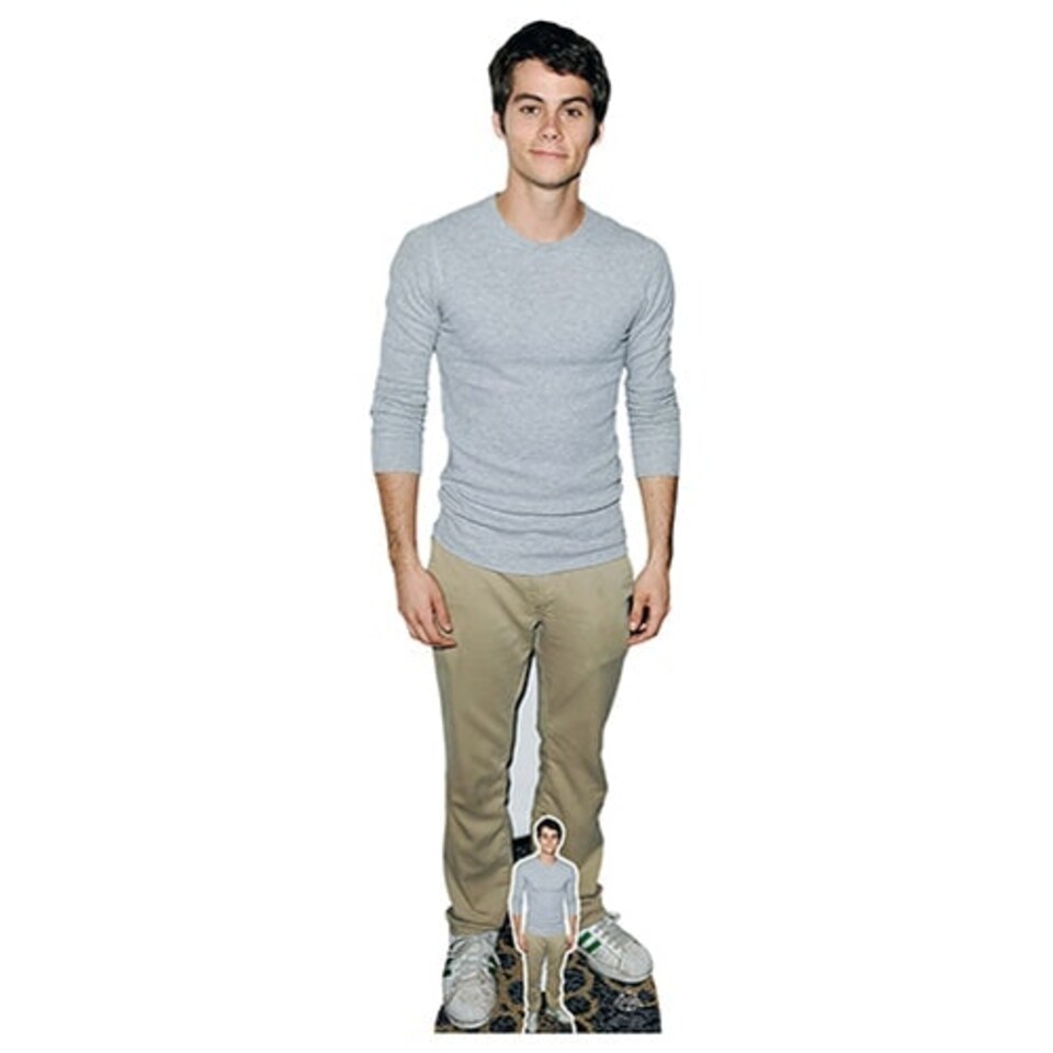 Dylan O'Brien Grey Shirt Lifesize Cardboard Cutout 179cm