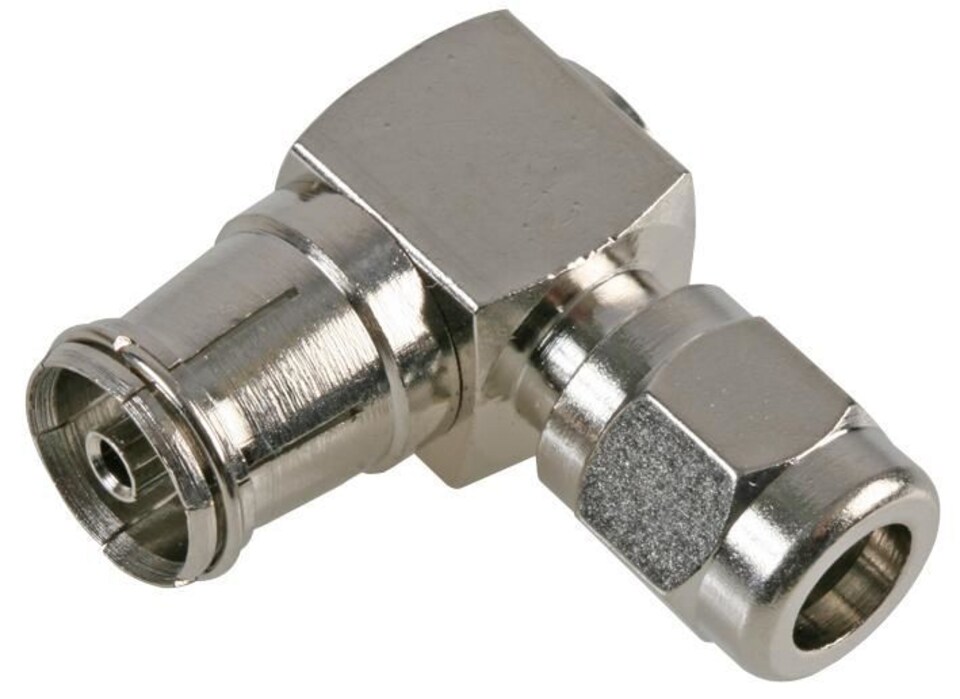 PRO SIGNAL - TV Coax Socket, 90 Degree