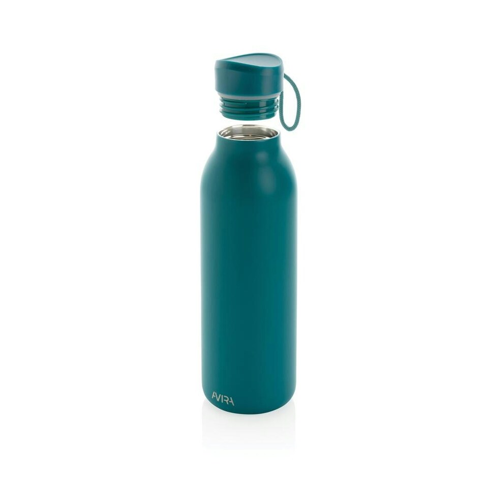 image 1 of Avira Avior Recycled Stainless Steel 500ml Water Bottle - Turquoise - One Size Blue | One Size