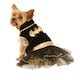 image 1 of Batman Batgirl Dog Costume - Black/Gold - S