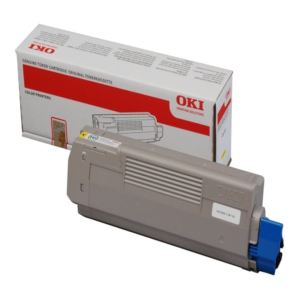 image 1 of Oki 44315305 C610 Toner Cart - Yellow
