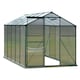 image 1 of Living and Home Aluminium Greenhouse with 1 Window  - Green 2.5*1.9*1.8M