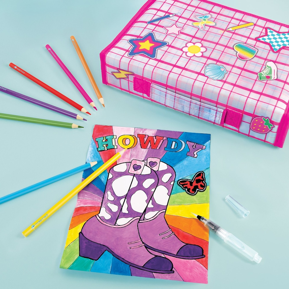 image 1 of Creative Artist Suitcase Art Set