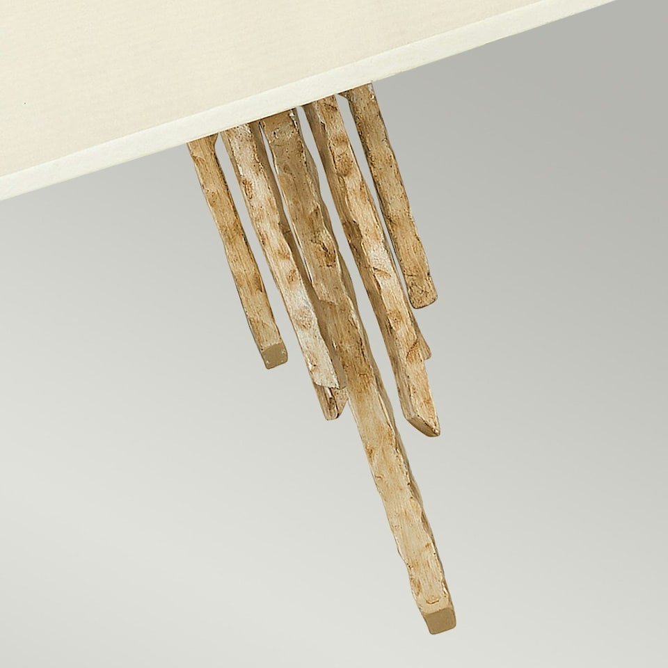 image 1 of Spyre 6 Light Round Ceiling Pendant Gold, E14
