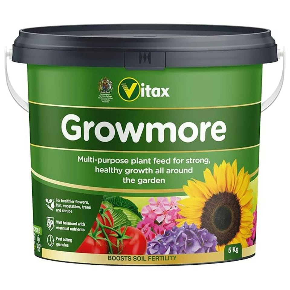 image 1 of Vitax Growmore Fertiliser, 5kg