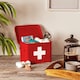 image 7 of Harbour Housewares Vintage Metal First Aid Box - 23cm - Red | Red | Red | 1