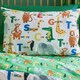 image 3 of Catherine Lansfield Animal Magic Reversible Duvet Cover Set Natural Cream | Natural | Toddler