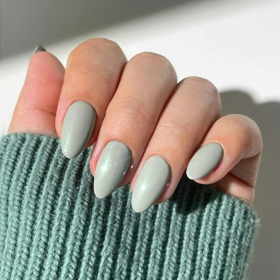 image 1 of Lauren Nail Polish Green