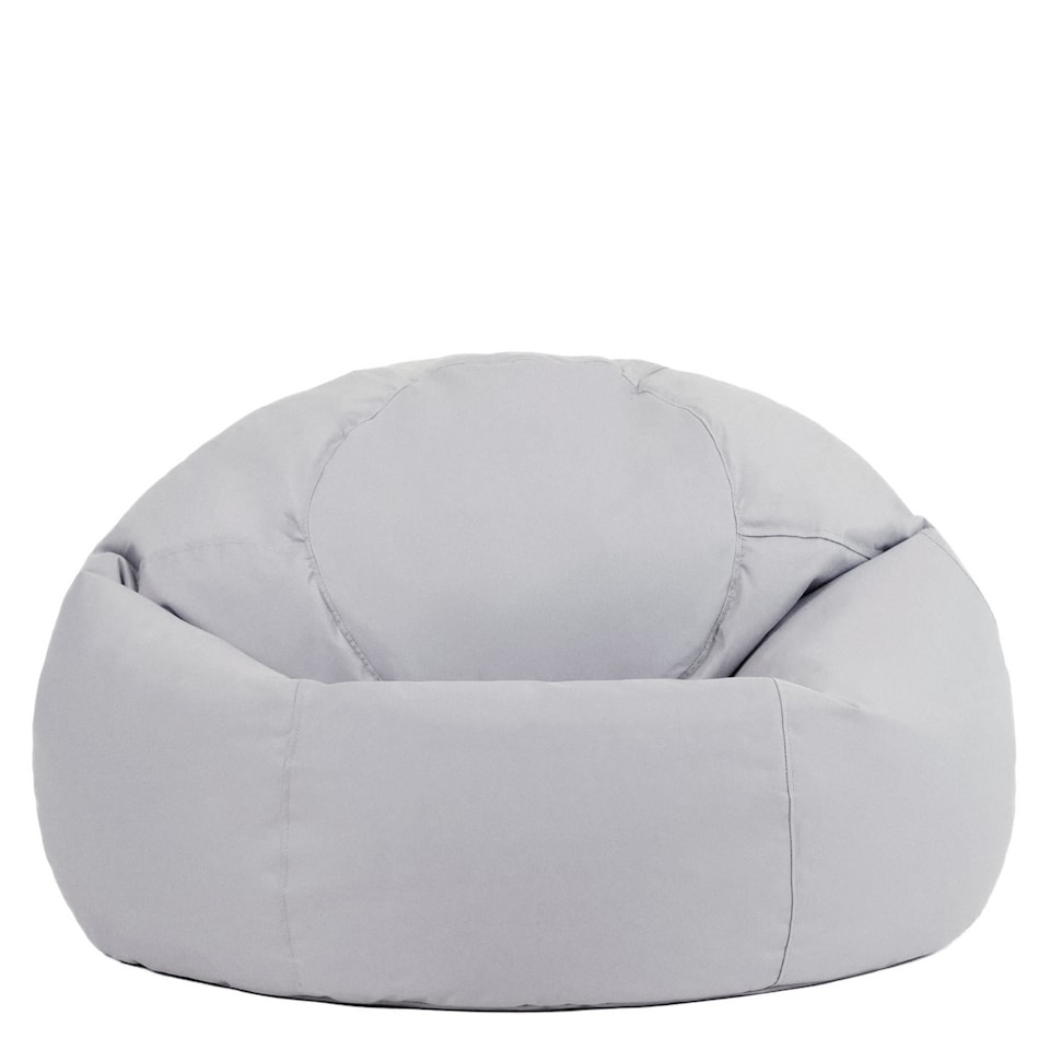 image 1 of Icon Kingston Adult Classic Indoor Outdoor Bean Bag, Grey