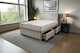 image 1 of Sarah Plush Bed Set With Mattress, 2 Drawers Same Side & 24"Headboard