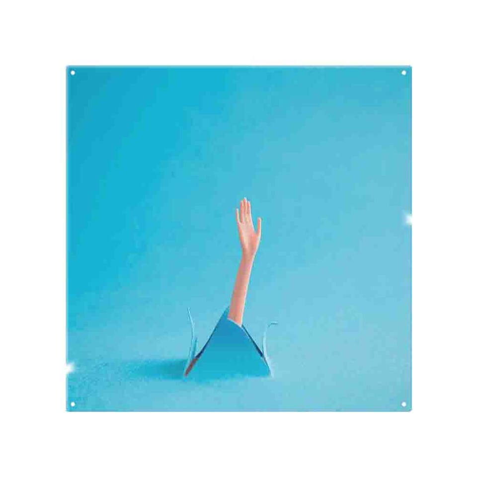 image 1 of Paper Swimming Splash Back | White