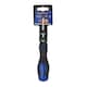 image 3 of SupaTool Slotted Head Screwdriver - Black/Blue - 75mm