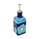 image 1 of Verano Spanish Ceramics Classic Spanish Squared Oil Drizzler - 250ml Blue Flower