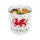 image 6 of Welsh Dragon Compost Caddy - Metal 2L Decorative Kitchen Food Waste Bin