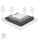 image 3 of Nicola Spring Cotton Bath Sheet - 160cm x 90cm - Grey