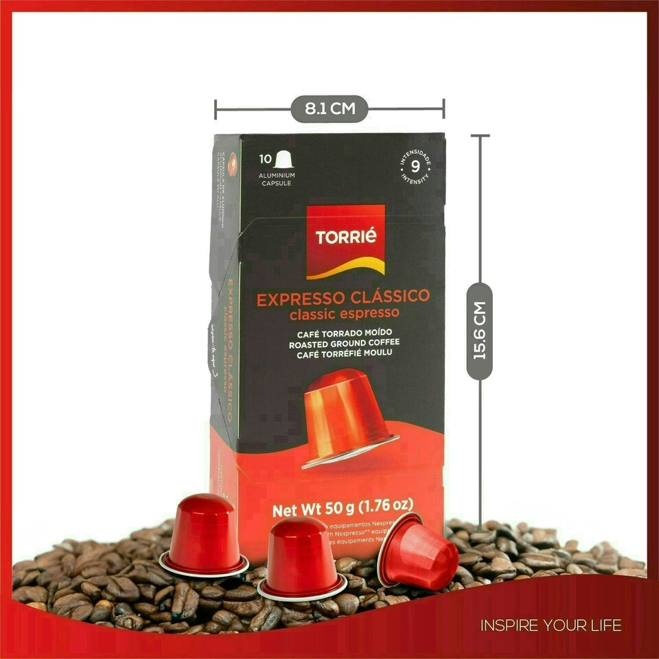image 1 of Classic Aluminium Nespresso ® Compatible Coffee Capsules (30 Pods)