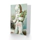 image 2 of Merry Xmas Holly Mistletoe Snowman Christmas Card