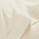 image 2 of Plain Dye Flannelette Cream Super King 16" Deep Fitted Sheet