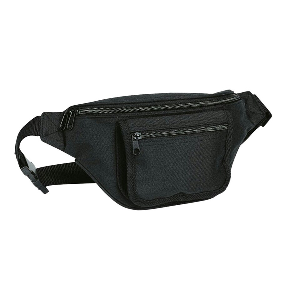 image 1 of MidOcean Frubi Pocket Waist Bag - Black - One Size Black