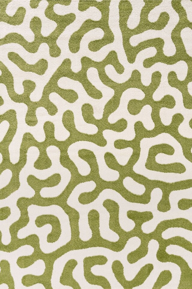 image 1 of The Rugs Joli Collection Abstract Pattern Soft and Dense Pile Living Room and Bedroom Floor Rug