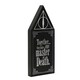 image 3 of Warner Bros Harry Potter Dark Arts Glow In The Dark Wooden Plaque - Deathly Hallows