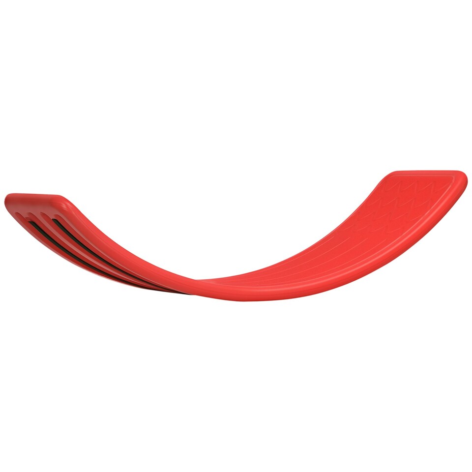 image 1 of ZONEKIZ Balance Board, Kids Wobble board, Montessori Toy for 3-6 Years, Red